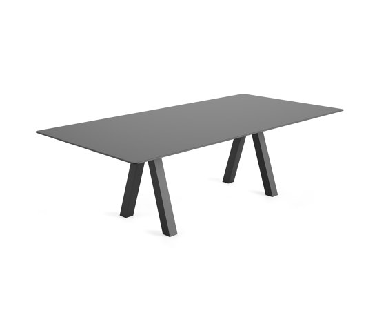 Trestle Outdoor table 240x120 | Dining tables | viccarbe