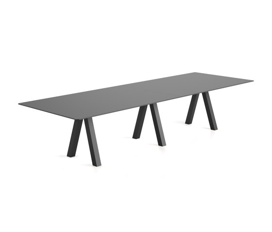 Trestle Outdoor table 360x120 | Esstische | viccarbe