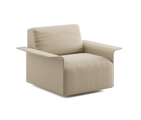 Sistema Floor Outdoor lounge chair | Armchairs | viccarbe