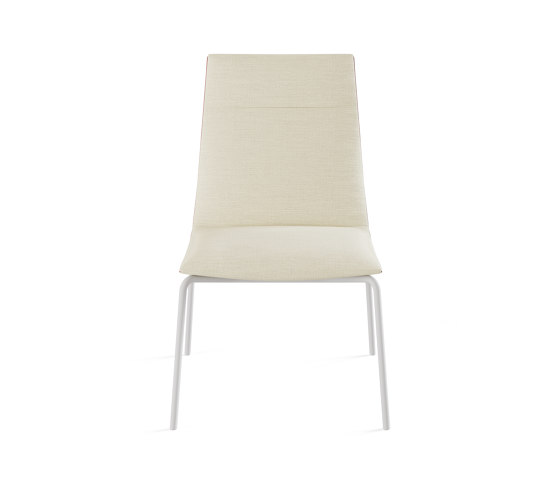 Noha Executive chair with four metal legs | Chairs | viccarbe