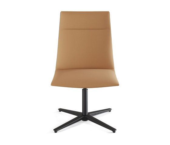 Silla Noha Executive con base giratoria plana | Sillas | viccarbe