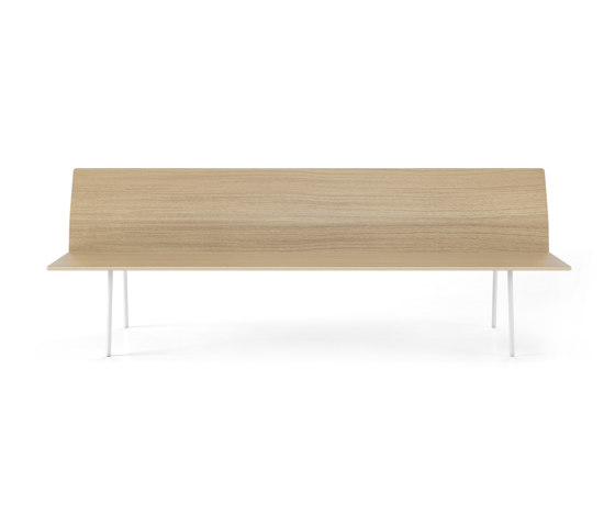 Torii bench 240 stained seat & backrest | Panche | viccarbe