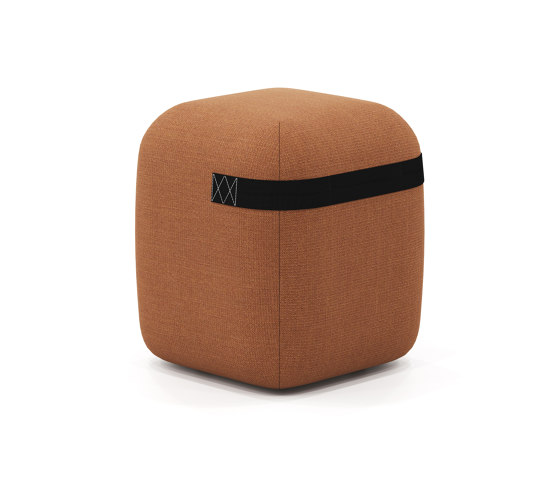 Season pouf 40 fixed or with casters | Poufs | viccarbe