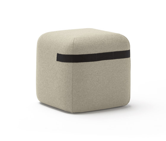 Season Outdoor pouf 50 fixed or with casters | Poufs / Polsterhocker | viccarbe