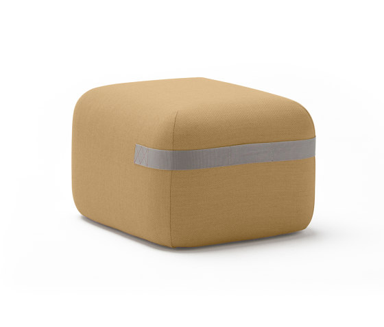 Season Outdoor pouf 60 fixed or with casters | Poufs | viccarbe