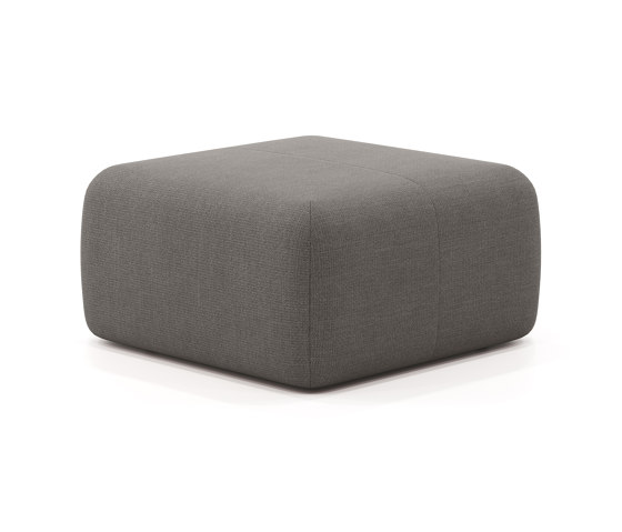 Pouf Season Outdoor 90 fijo o con ruedas h49 | Pufs | viccarbe