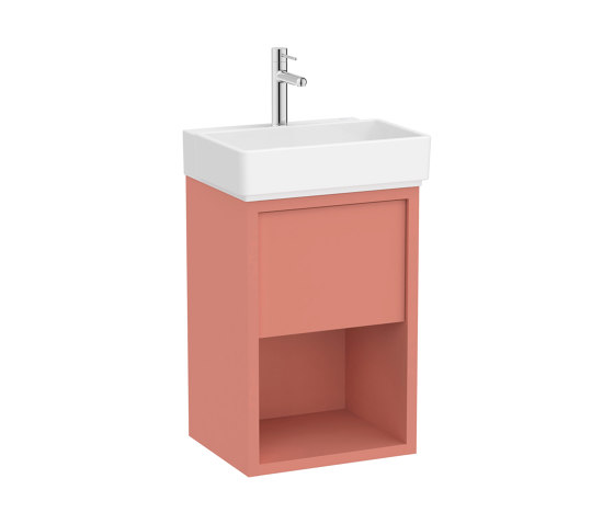 Tura | Vanity unit | Light terracota | Lavabos | Roca