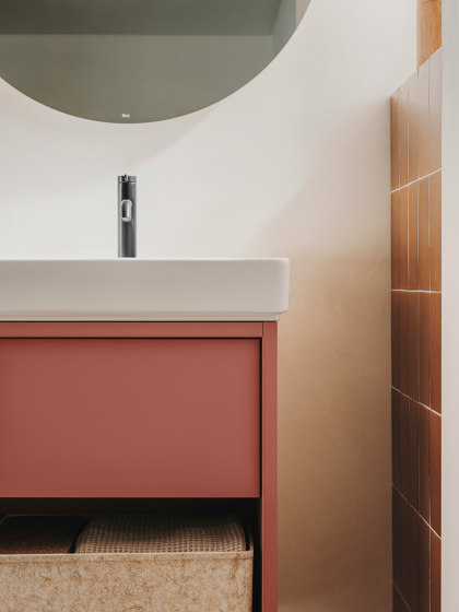 Tura | Vanity unit | Light terracota | Lavabi | Roca