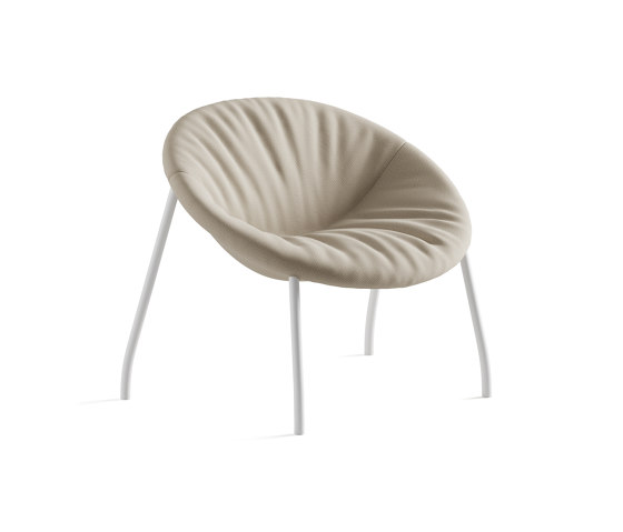 Zoco fixed lounge chair | Sedie | viccarbe