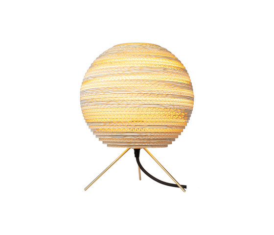 Moon Table Lamp Blonde | Lámparas de sobremesa | Graypants