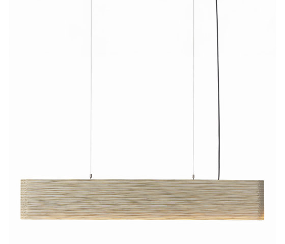 Hewn Linear 48 – Direct/Indirect – Dual Circuit – Blonde; Size 8 | Suspended lights | Graypants