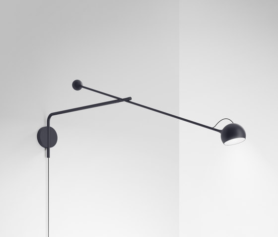 Ixa Arm-Wandleuchte mit Kabel | Wandleuchten | Artemide