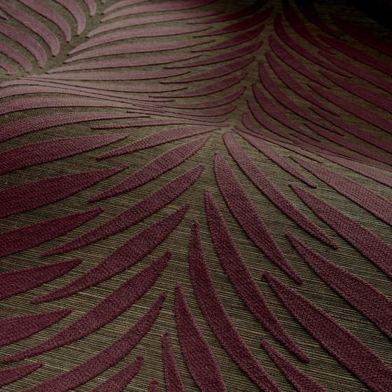 ORNEMENTA AUBERGINE EBENE | Wall coverings / wallpapers | Casamance