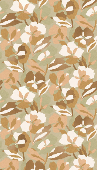 AMARYLLIS NUDE/LICHEN | Carta parati / tappezzeria | Casamance