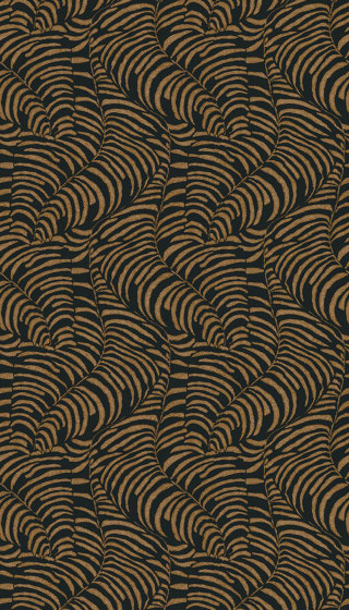 NOBILE NOIR/DORÉ | Wall coverings / wallpapers | Casamance