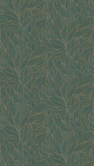 HOSTA JASPE/DORÉ | Wall coverings / wallpapers | Casamance