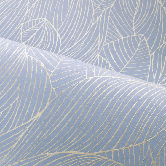 HOSTA LILAS/DORÉ | Wall coverings / wallpapers | Casamance