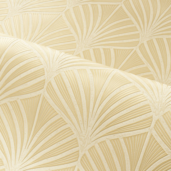 NEREIDES DORÉ CLAIR | Wall coverings / wallpapers | Casamance