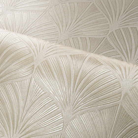 NEREIDES TAUPE/ARGENT | Carta parati / tappezzeria | Casamance