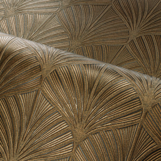 NEREIDES BRUN PATINÉ | Wall coverings / wallpapers | Casamance