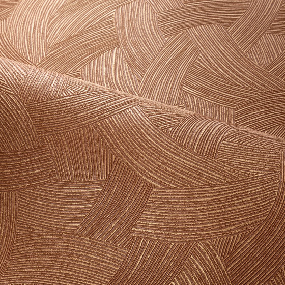 BERENICE CUIVRE | Wall coverings / wallpapers | Casamance