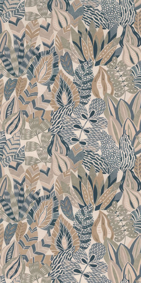 ALFABIA PIERRE BLEUE/TRAVERTIN | Wall coverings / wallpapers | Casamance