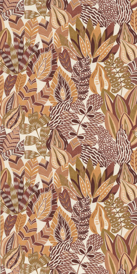 ALFABIA TERRACOTTA/CURRY | Carta parati / tappezzeria | Casamance