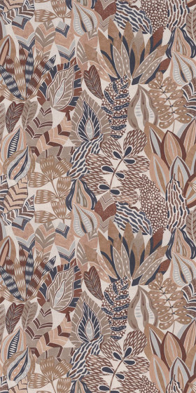 ALFABIA ACAJOU/TAUPE | Revêtements muraux / papiers peint | Casamance