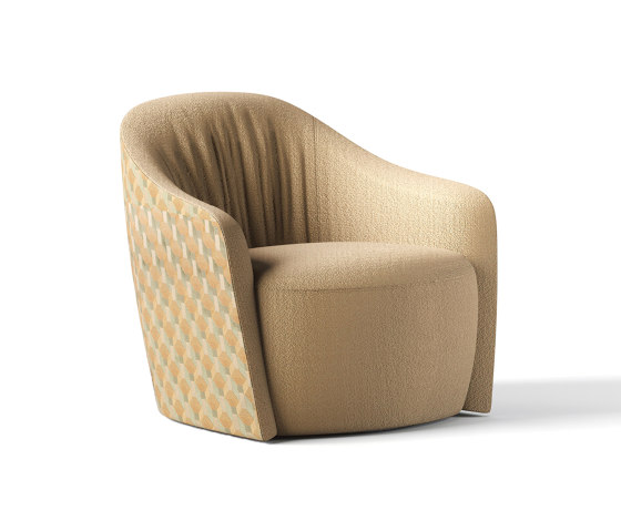 Remi Plush Lounge Chair | Poltrone | Boss Design