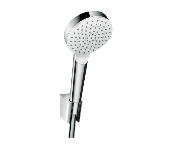 Crometta Brausehalterset 100 1jet EcoSmart mit Brauseschlauch 125 cm | Duscharmaturen | Hansgrohe