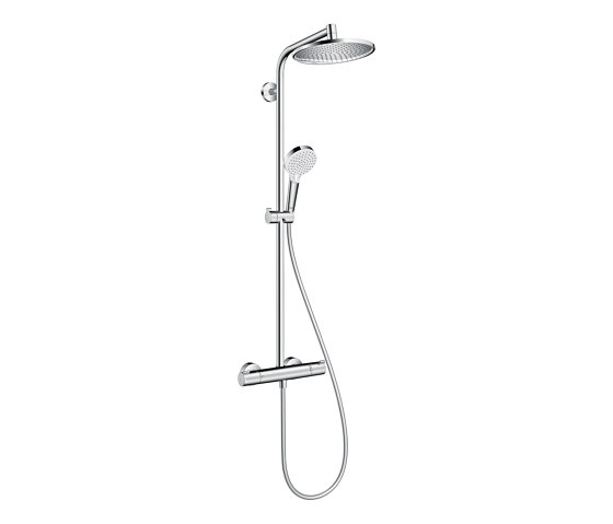 Crometta S Showerpipe 240 1jet con termostatico | Rubinetteria doccia | Hansgrohe