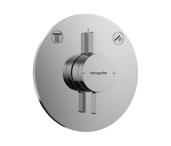 DuoTurn S Miscelatore ad incasso per 2 utenze | Rubinetteria doccia | Hansgrohe