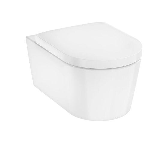 EluPura S Pack WC suspendu 540 sans bride HygieneEffect avec abattant déclipsable QuickRelease et frein de chute SoftClose | WC | Hansgrohe