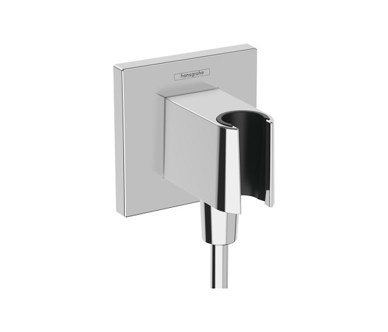 FixFit E Uscita a muro con set porter | Rubinetteria accessori | Hansgrohe