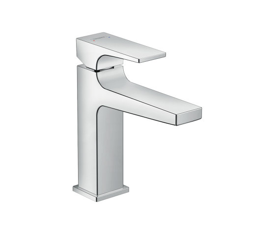 hansgrohe Metropol Single lever basin mixer 110 with lever handle and push-open waste set | Wash basin taps | Hansgrohe