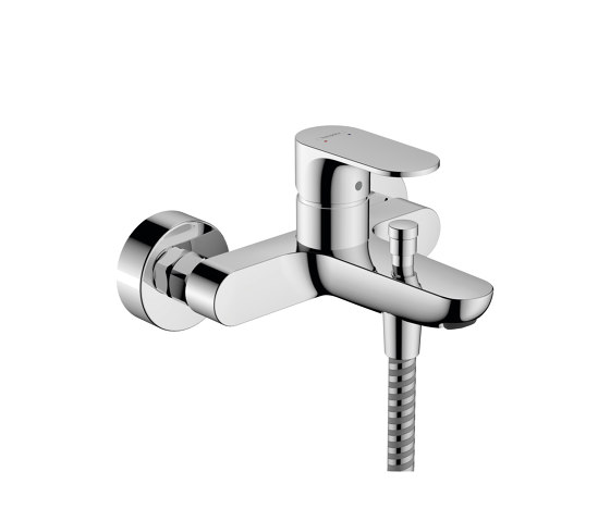 hansgrohe Rebris S Single lever bath mixer for exposed installation | Shower controls | Hansgrohe