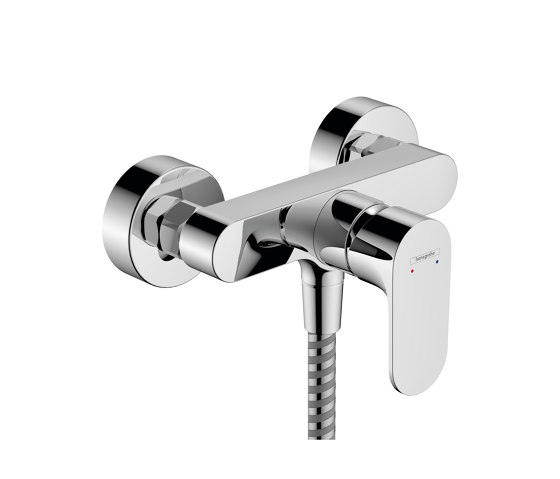 hansgrohe Rebris S Single lever shower mixer for exposed installation | Shower controls | Hansgrohe