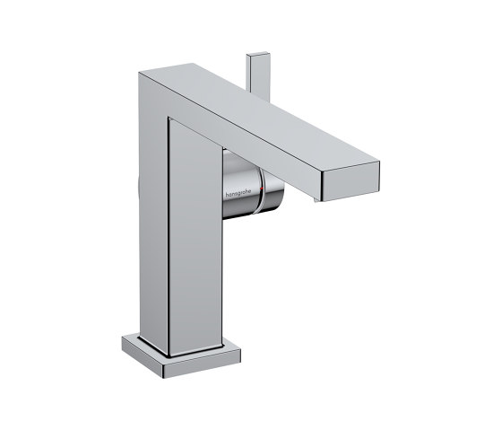 hansgrohe Tecturis E Single lever basin mixer 110 Fine CoolStart EcoSmart+ with push-open waste set | Wash basin taps | Hansgrohe