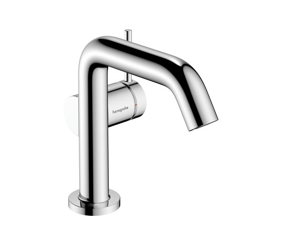 hansgrohe Tecturis S Single lever basin mixer 110 Fine CoolStart EcoSmart+ with push-open waste set | Wash basin taps | Hansgrohe