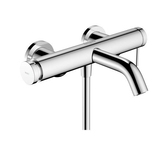 hansgrohe Tecturis S Single lever bath mixer for exposed installation | Shower controls | Hansgrohe