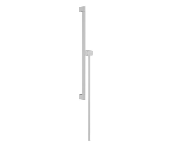 hansgrohe Unica Shower bar S Puro 65 cm with easy slide hand shower holder and Isiflex shower hose 160 cm | Shower controls | Hansgrohe