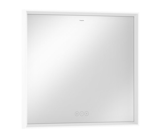 hansgrohe Xarita E Mirror with LED lights 800/50 capacitive touch sensor | Bath mirrors | Hansgrohe