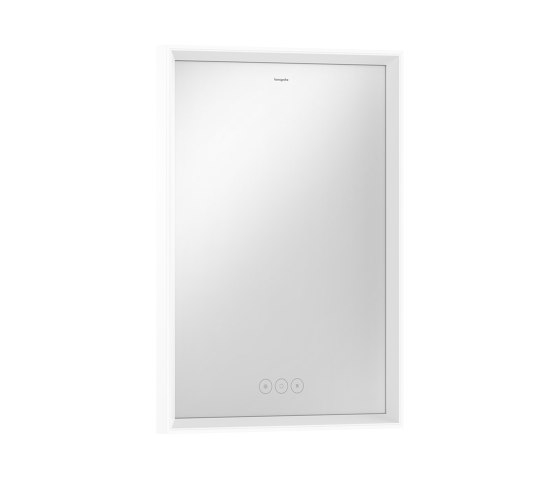 hansgrohe Xarita E Mirror with LED lights 500/50 capacitive touch sensor | Bath mirrors | Hansgrohe