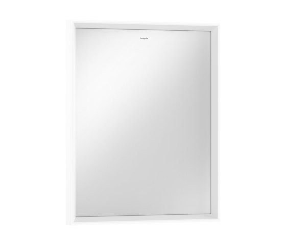 Xevolos E Columna alta beige arena mate 400/360, bisagra a la derecha | Espejos de baño | Hansgrohe