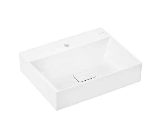 Xevolos E Lavabo da appoggio 600/480 con foro rubinetteria senza troppopieno, SmartClean | Lavabi | Hansgrohe