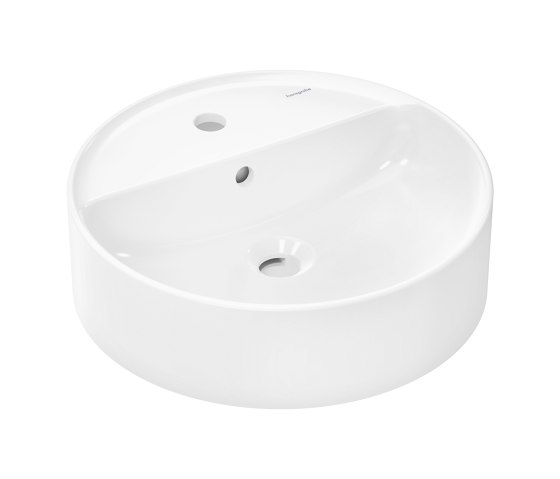 hansgrohe Xuniva S Wash bowl 450/450 with tap hole and overflow | Wash basins | Hansgrohe