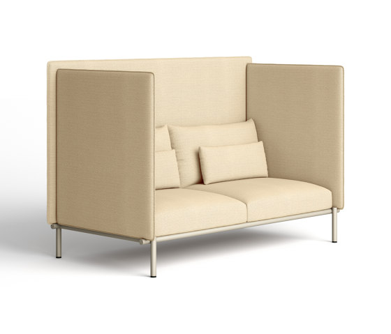 Akunok Two-Seater With Highback | Divani | Abstracta