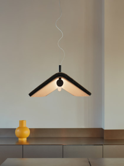 Vika Ceiling-Mounted Acoustic Lighting | Suspensions | Abstracta