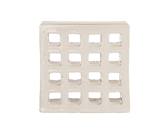 Arialuce | Pertuse Bianco Glassa 12x12 | Ceramic bricks | Marca Corona