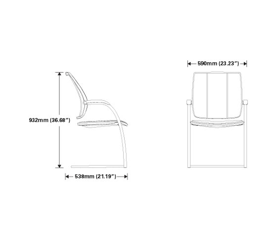 Liberty Side Chair | Sedie | Humanscale